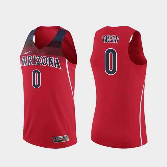 Men Arizona Wildcats Josh Green Replica Red College Basketball Jersey
